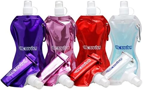 USA Merchant | Collapsible Reusable Water Bottle with Carabiner Clip Light Weigh... - Image 10