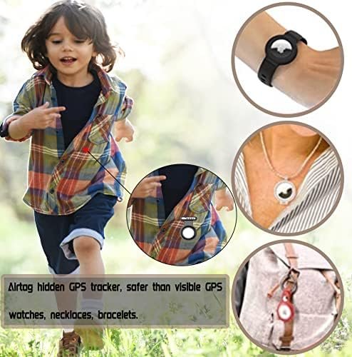 Apple Airtag Holder for Kids Hidden-4 Pack GPS Tracker Case,The Hidden Air Tags ... - Image 5