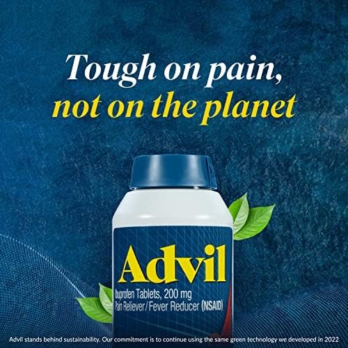 Advil Pain Reliever and Fever Reducer, Ibuprofen 200mg for Pain Relief - 24 Coat... - Image 8