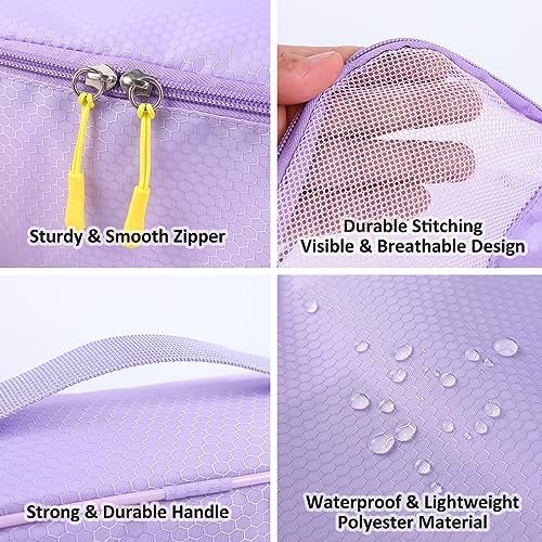 COVAX Packing Cubes for Suitcases, 5 Set Travel Luggage Organizer Bags and Stora... - Image 8