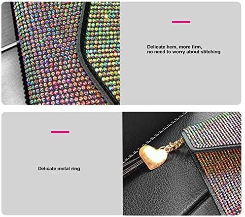 Zcargel Bling Bling Card Holder Organizer, New Diamond Wallet Multifunctional Ca... - Image 7
