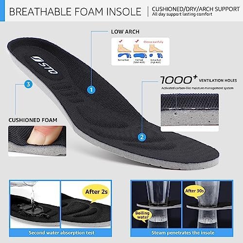STQ Womens Walking Shoes Non Slip Orthopedic Shoes Adjustable Mary Jane Shoes - Image 7