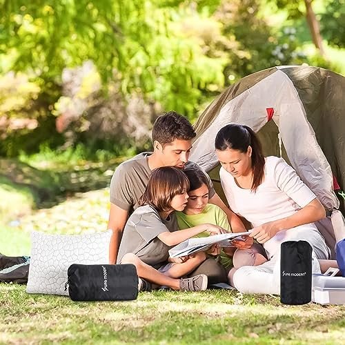 SUPA MODERN Cooling Bed Pillows for Sleeping 1 Pack Shredded Memory Foam Pillows... - Image 8