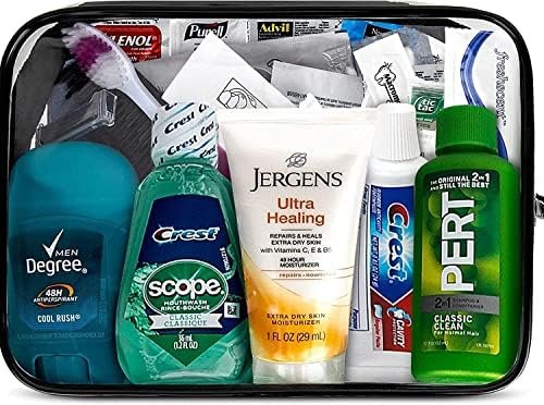 Asom Toiletry Travel Convenience Kit - Prefilled Personal Care Toiletries TSA Ap... - Image 8