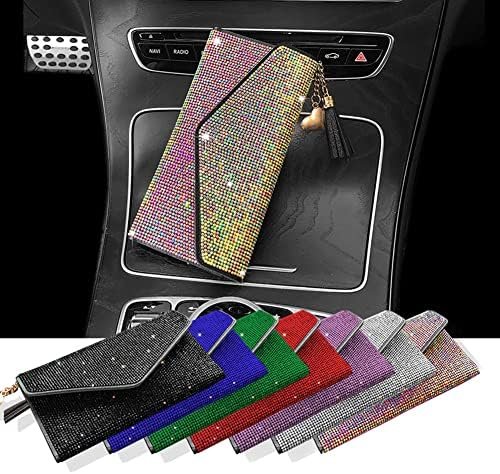 Zcargel Bling Bling Card Holder Organizer, New Diamond Wallet Multifunctional Ca... - Image 9