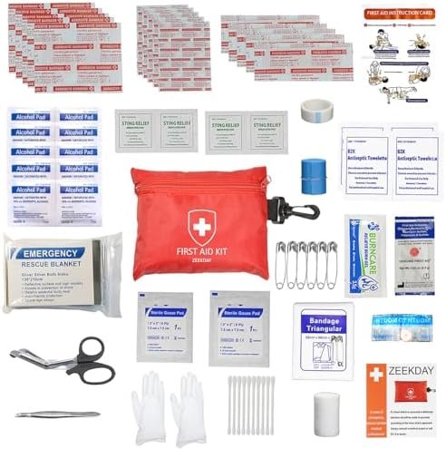 Compact Mini Travel First Aid Kit - Waterproof Emergency Medical Supplies for Ho... - Image 2