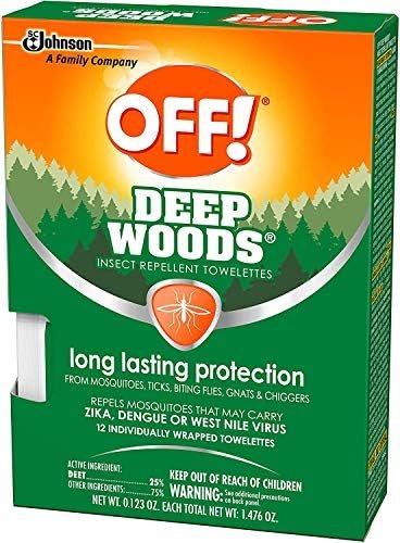 OFF! Deep Woods Insect Repellent Towelettes 12 Count, (Pack of 4) - Image 3
