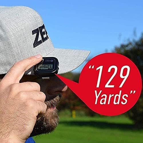 GOLFBUDDY Voice 2S+ Talking GPS Rangefinder, Clip on Hat Golf Navigation, Slope ... - Image 9