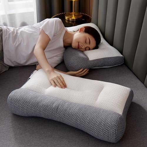 Ergonomic Contour Pillow for Neck & Shoulder Pain Relief, Orthopedic Correction ... - Image 4