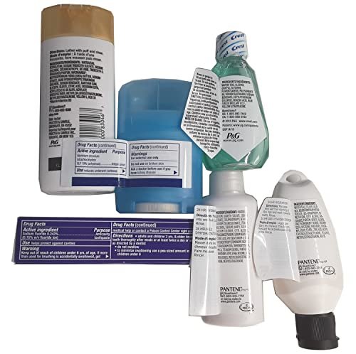 9 Piece Resealable Women's Travel Kit - Image 12