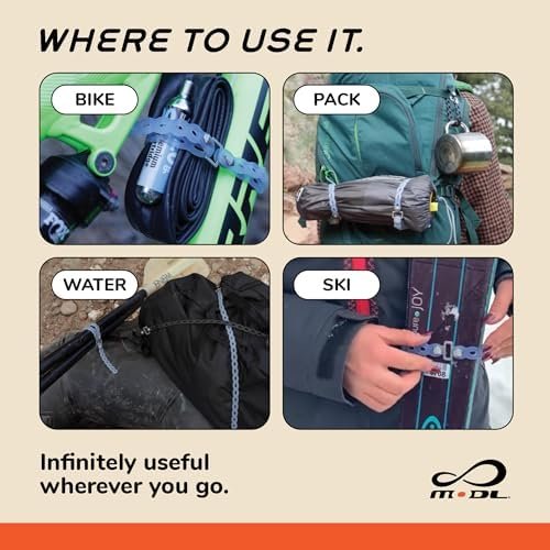 MODL Infinity Tool 2.0 Modular Straps (4-Pack) - Flexible Multi-Tool, Utility B... - Image 6