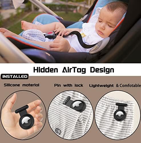 Apple Airtag Holder for Kids Hidden-4 Pack GPS Tracker Case,The Hidden Air Tags ... - Image 3