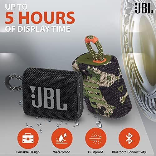 JBL Go 3 Portable Bluetooth Wireless Speaker, IP67 Waterproof and Dustproof Buil... - Image 5