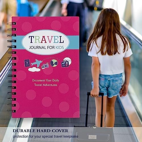 Travel Journal for Kids- Fun and Easy Way to Document Several Vacations in One J... - Image 8