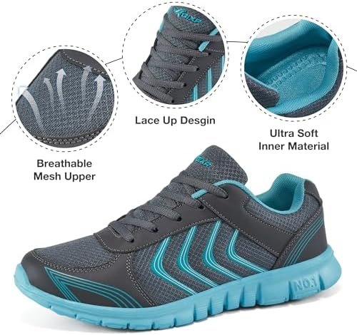 DUOYANGJIASHA Sneakers for Women Running Shoes: Slip On Casual Walking Shoes Non... - Image 4