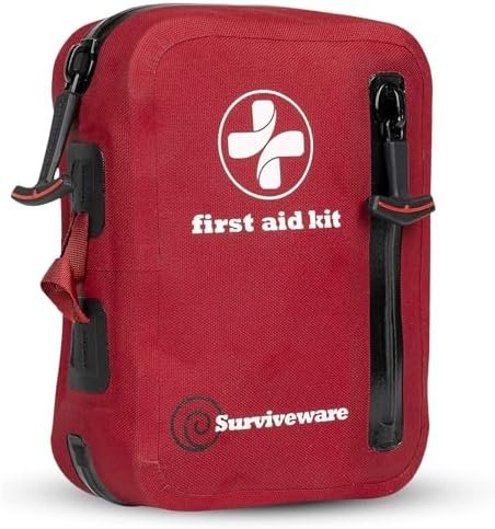 Surviveware Waterproof First Aid Kit - Survival Emergency Preparedness for Trave... - Image 2