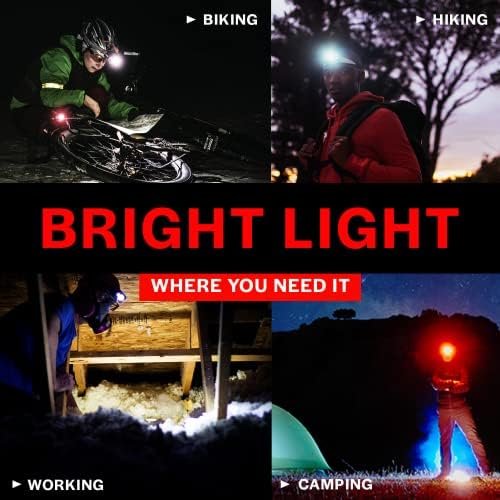 GearLight 2Pack LED Headlamp - Outdoor Camping Head Lamps with Adjustable Headba... - Image 10