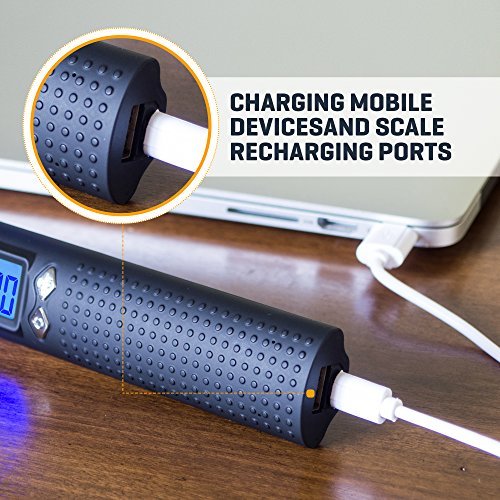 Rechargeable Digital Luggage Scale - 2600mAh Portable Charger & LED Flashlight - Image 6