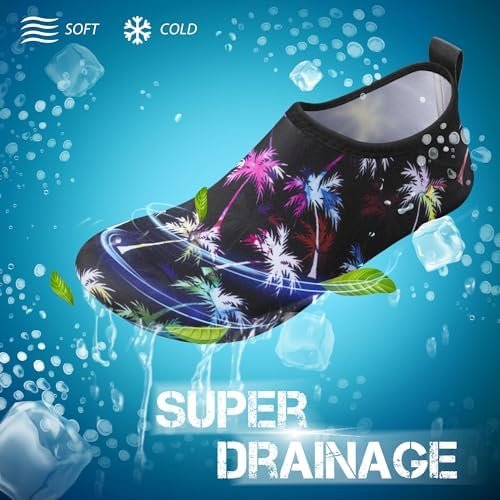 SIMARI Water Shoes for Women Men Swim Aqua Socks Beach Pool Essentials Barefoot ... - Image 3