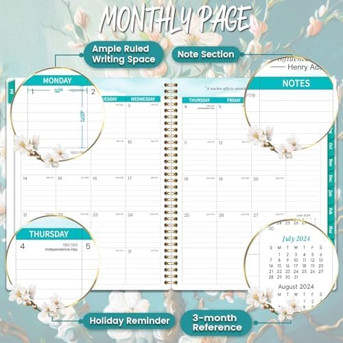 Teacher Planner 2024-2025 - Teacher Planner 2024-2025 Academic Year, 8.3" x 11",... - Image 4