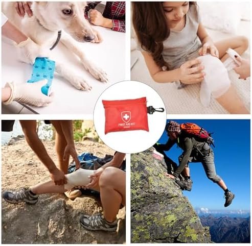 Compact Mini Travel First Aid Kit - Waterproof Emergency Medical Supplies for Ho... - Image 6