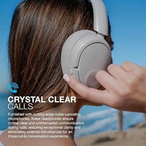 JLab JBuds Lux ANC Wireless Headphones, Cloud White, Hybrid Active Noise Cancell... - Image 7