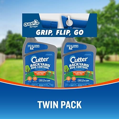Cutter Backyard Bug Control Spray Concentrate (2 Pack), Kills Mosquitoes, Fleas ... - Image 7