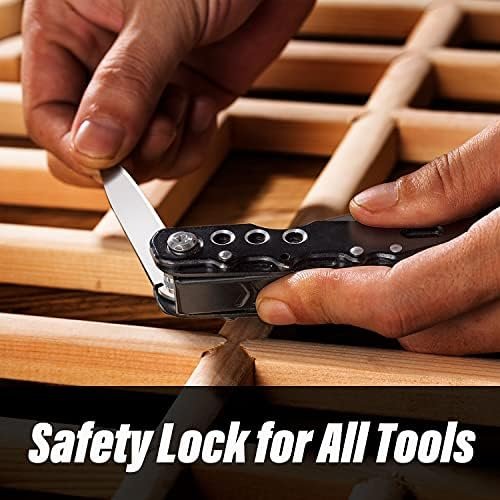 RoverTac Multitool Pliers Pocket Knife, 14 in 1 Multi Tool Knife Pliers Saw Bott... - Image 10