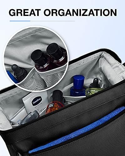 BAGSMART Toiletry Bag for Men, Wide Opening Travel Toiletry Bag for Men, Dopp Ki... - Image 4
