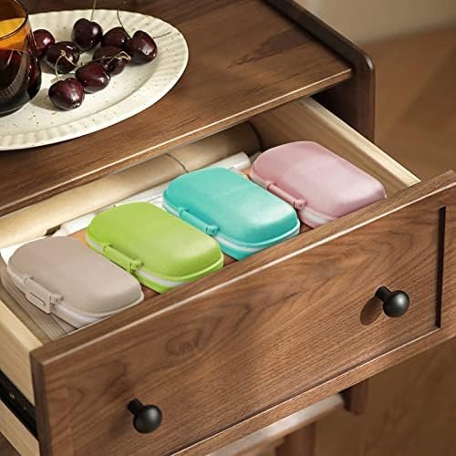 1Pack Travel Pill Organizer, 8 Compartments Portable Pill Case, Small Pill Box f... - Image 8