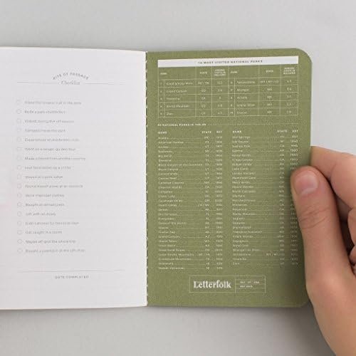 Letterfolk National Park Passport Journal — Pocket-sized Outdoor Experience Book... - Image 7