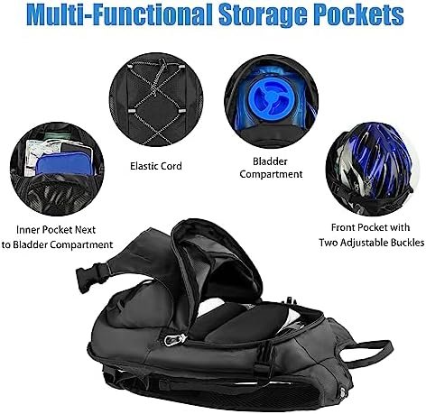 Zavothy Hydration Backpack with 2L Hydration Bladder Water Backpack for Hiking H... - Image 5