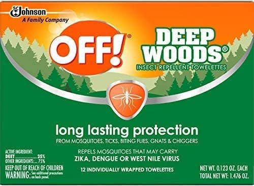 OFF! Deep Woods Insect Repellent Towelettes 12 Count, (Pack of 4) - Image 4