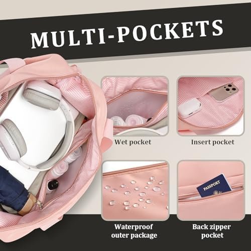 imiomo Carry on Luggage, 20 IN Carry-on Suitcase with Spinner Wheels, Hardside 3... - Image 8