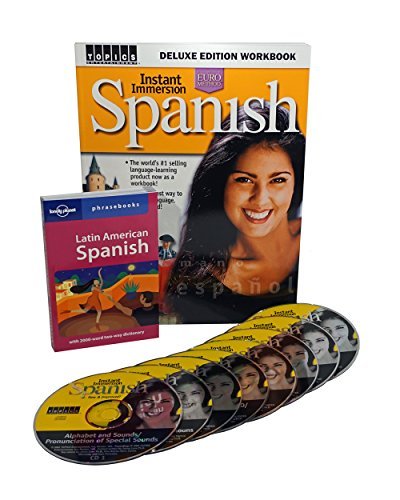 Instant Immersion Learn to Speak Spanish Language (8 Audio CD Set with Workbook ... - Image 2