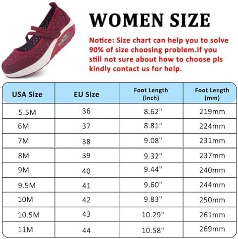Women's Comfortable Working Nurse Shoes Non-Slip Adjustable Breathable Walking B... - Image 6