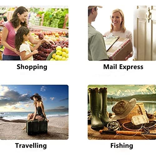 Portable Luggage Scale 50kg Electronic Digital Suitcase Travel Bag Hanging Weigh... - Image 6