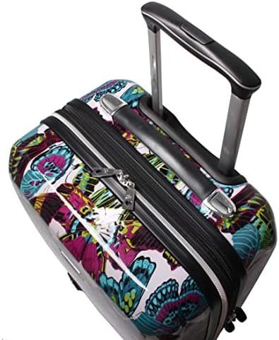 Betsey Johnson Designer 20 Inch Carry On - Expandable (ABS + PC) Hardside Luggag... - Image 4