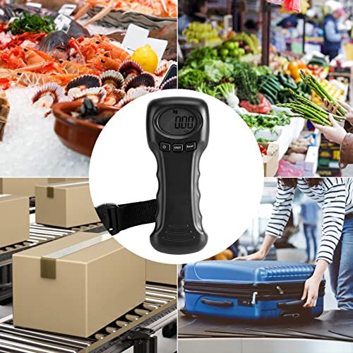 Sonew Luggage Scale, Portable 50kg Digital Luggage Weight Scale with 2 X AAA Bat... - Image 5