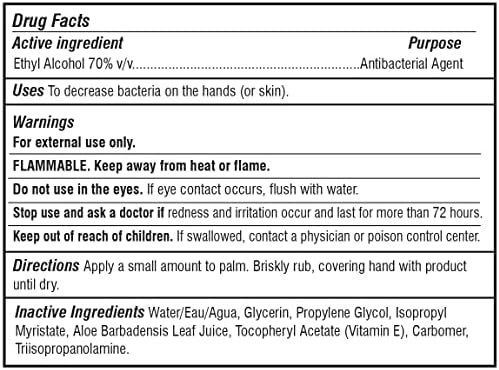 Moisturizing Hand Sanitizer Gel, 70% Alcohol - Kills 99.99% Germs, Enhanced with... - Image 8