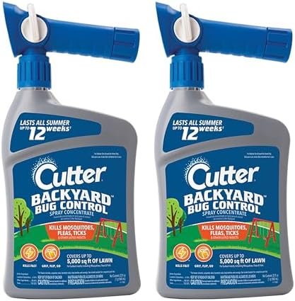 Cutter Backyard Bug Control Spray Concentrate (2 Pack), Kills Mosquitoes, Fleas ... - Image 2