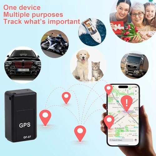 GPS Tracker for Vehicles, Mini Portable Real Time Magnetic GPS Tracking Device, ... - Image 6