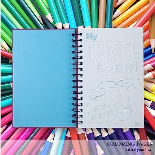 Travel Journal for Kids- Fun and Easy Way to Document Several Vacations in One J... - Image 3