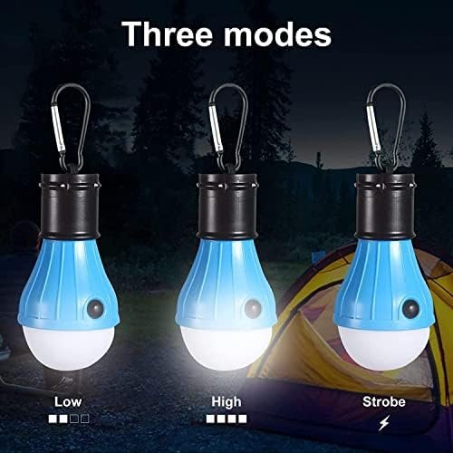 LED Camping Tent Lantern, Portable Outdoor Waterproof Emergency Light Bulb, Batt... - Image 5