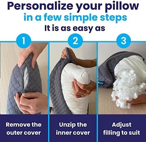 Sidney Sleep Mini Travel Size Neck Pillow - Knee Pillow - Back Lumbar Support - ... - Image 7