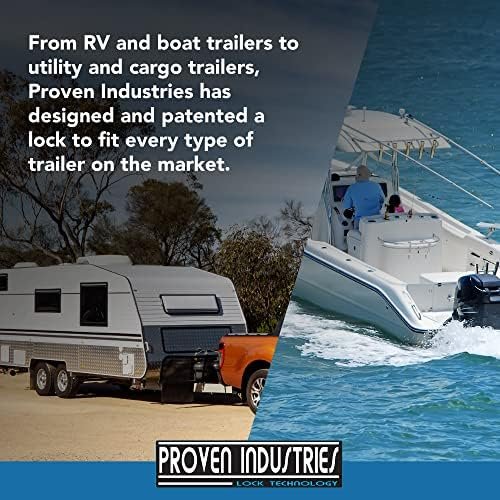 Proven Industries Model 2178 Trailer Lock, Fits 2-Inch Trailer Couplers, Secures... - Image 10