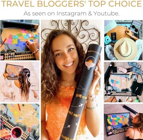 Scratch off Map of United States & All 63 USA National Parks Poster - Easy-to-Sc... - Image 8