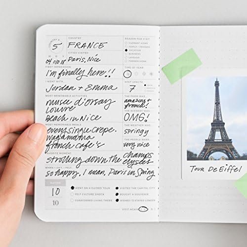 Letterfolk Country Passport Journal — Pocket-sized Travel Book (3.5" W x 5.5") - Image 4