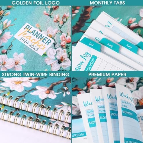 Teacher Planner 2024-2025 - Teacher Planner 2024-2025 Academic Year, 8.3" x 11",... - Image 8