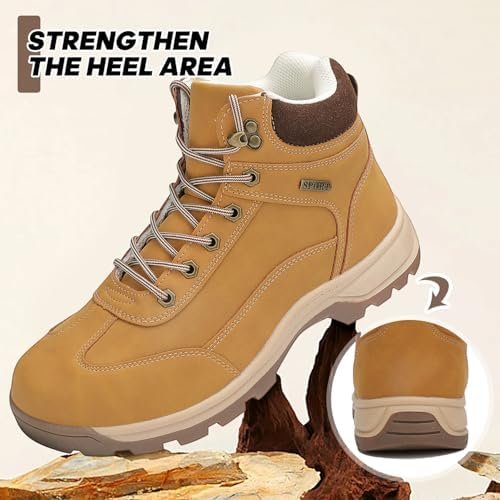 Hiking Boots Mens,Waterproof Lightweight Outdoor Hiking Shoes Trekking - Image 5